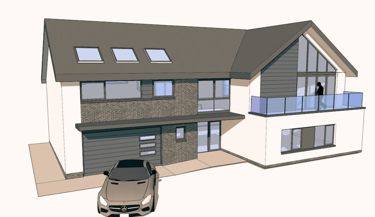 New Build Dwelling house, Inverkip 1